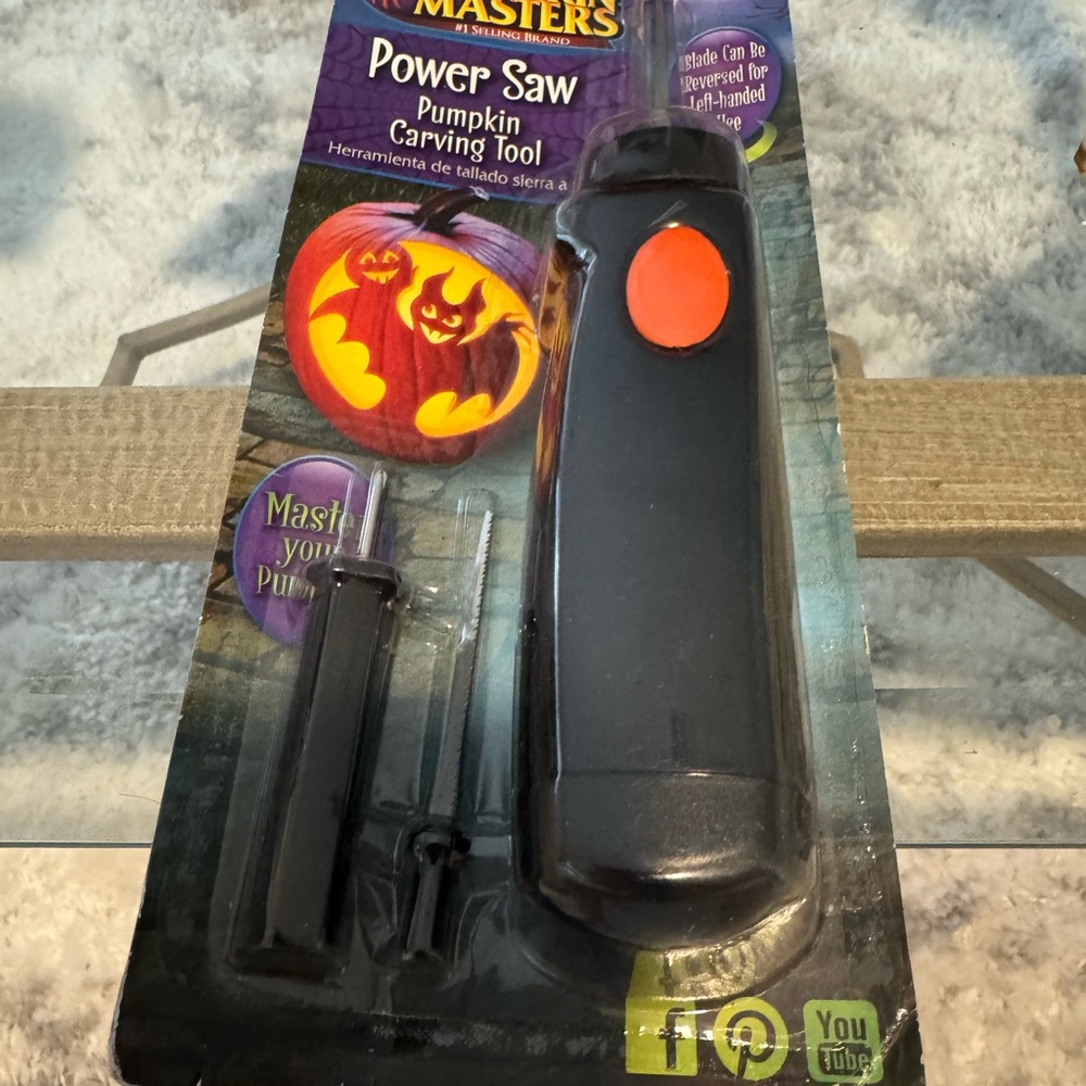 Halloween Masters Power Saw Pumpkin Carving Tool